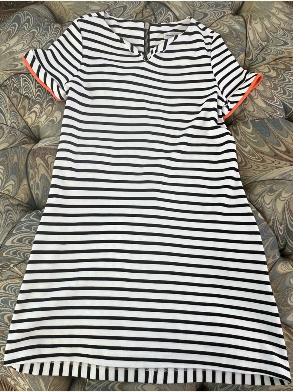 Maria Casero Girls Striped Dress Size 12